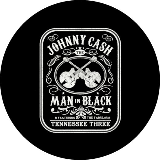 Cash, Johnny Cash Motiv 7 Anstecker mit Sicherheitsnadel Ø 25mm