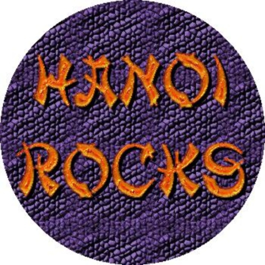 Hanoi Rocks Motiv 1 Anstecker mit Sicherheitsnadel Ø 25 mm