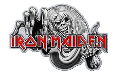 Iron Maiden Motiv 01 Anstecker mit Sicherheitsnadel Ø 25mm