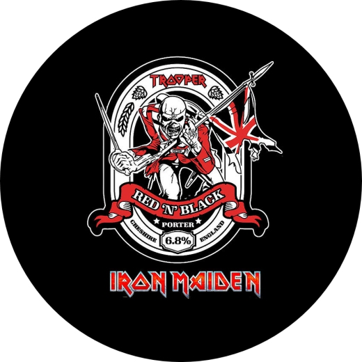 Iron Maiden Motiv 05 Anstecker mit Sicherheitsnadel Ø 25mm