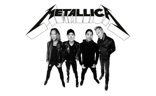 Metallica Motiv 1 Anstecker mit Sicherheitsnadel Ø 25mm