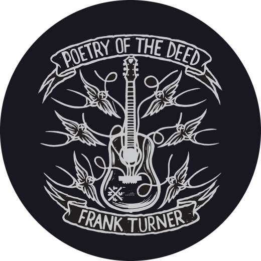 Turner, Frank Turner Motiv 2 Anstecker mit Sicherheitsnadel Ø 25mm