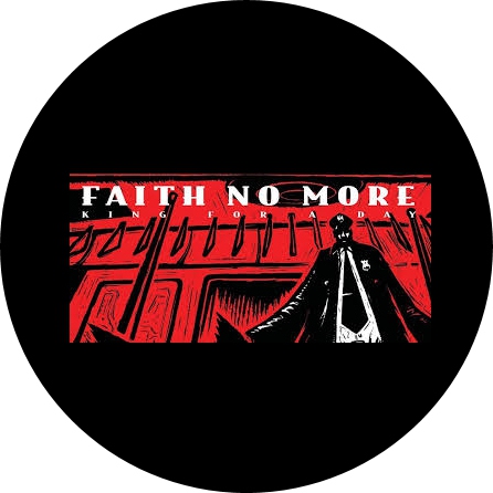 Faith No More Motiv 5 Anstecker mit Sicherheitsnadel Ø 25mm