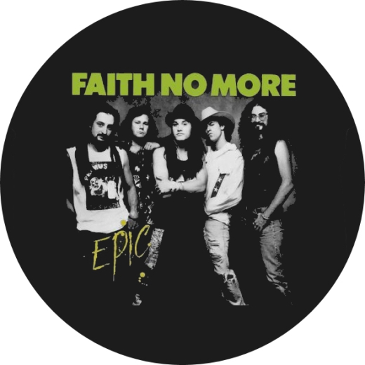 Faith No More Motiv 7 Anstecker mit Sicherheitsnadel Ø 25mm