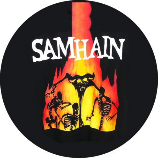 Samhain Motiv 3 Anstecker mit Sicherheitsnadel Ø 25mm