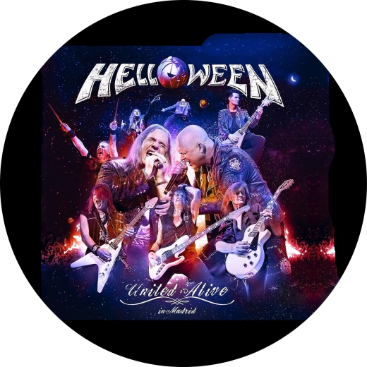 Helloween Motiv 1 Anstecker mit Sicherheitsnadel Ø 25mm