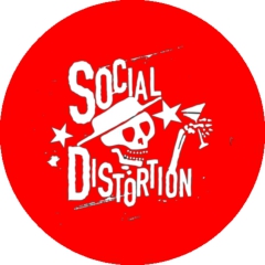 Social Distortion Motiv 10 Anstecker mit Sicherheitsnadel Ø 25mm