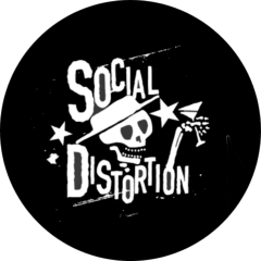 Social Distortion Motiv 09 Anstecker mit Sicherheitsnadel Ø 25mm