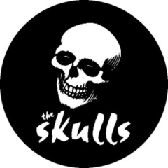 Skulls, The Skulls Moiv 1 Anstecker mit Sicherheitsnadel Ø 25mm