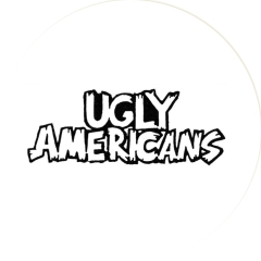 Ugly Americans Motiv 1 Anstecker mit Sicherheitsnadel Ø 25mm