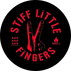 Stiff Little Fingers Motiv 5 Anstecker mit Sicherheitsnadel Ø 25mm