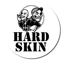 Hard Skin Motiv 1 Anstecker mit Sicherheitsnadel Ø 25mm