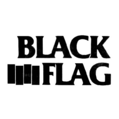 Black Flag Motiv 6 Anstecker mit Sicherheitsnadel Ø 25mm