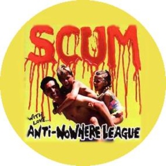 Anti Nowhere League Motiv 3 Anstecker mit Sicherheitsnadel Ø 25 mm