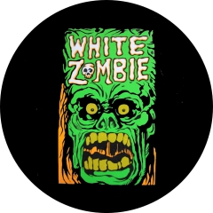 White Zombie Motiv 1 Anstecker mit Sicherheitsnadel Ø 25mm