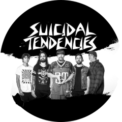 Suicidal Tendencies Motiv 4 Anstecker mit Sicherheitsnadel Ø 25mm