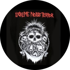 Extreme Noise Terror Motiv 1 Anstecker mit Sicherheitsnadel Ø 25mm