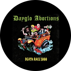 Dayglo Abortions Motiv 7 Anstecker mit Sicherheitsnadel Ø 25mm