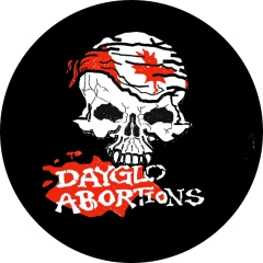 Dayglo Abortions Motiv 8 Anstecker mit Sicherheitsnadel Ø 25mm