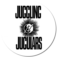 Juggling Jugulars Motiv 1 Anstecker mit Sicherheitsnadel Ø 25mm