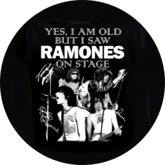 Ramones, The Ramones Motiv 23 Yes, i am old... Anstecker mit Sicherheitsnadel Ø 25mm