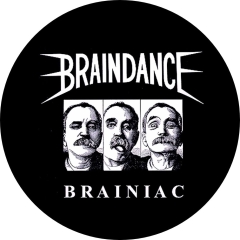 Braindance Motiv 3 Anstecker mit Sicherheitsnadel Ø 25mm