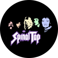 Spinal Tap Motiv 5 Anstecker mit Sicherheitsnadel Ø 25mm