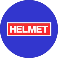 Helmet Motiv 1 Anstecker mit Sicherheitsnadel Ø 25mm