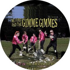 Me First And The Gimme Gimmes Motiv 2 Anstecker mit Sicherheitsnadel Ø 25mm