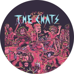 Chats, The The Chats Motiv 7 Anstecker mit Sicherheitsnadel Ø 25 mm