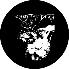 Christian Death Motiv 1 Anstecker mit Sicherheitsnadel Ø 25mm