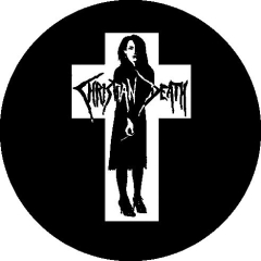 Christian Death Motiv 4 Anstecker mit Sicherheitsnadel Ø 25mm