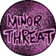 Minor Threat Motiv 2 Anstecker mit Sicherheitsnadel Ø 25 mm