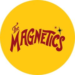 Magnetics, The Magnetics Motiv 2 Anstecker mit Sicherheitsnadel Ø 25mm