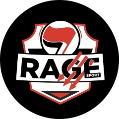 Rage Sport Motiv 1 Anstecker mit Sicherheitsnadel Ø 25mm