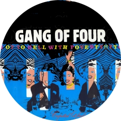 Gang Of Four Motiv 1 Anstecker mit Sicherheitsnadel Ø 25mm