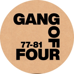 Gang Of Four Motiv 2 Anstecker mit Sicherheitsnadel Ø 25mm