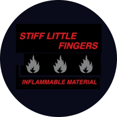 Stiff Little Fingers Motiv 6 Anstecker mit Sicherheitsnadel Ø 25mm