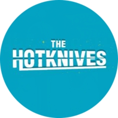 Hotknives, The Hotknives Motiv 2 Anstecker mit Sicherheitsnadel Ø 25mm