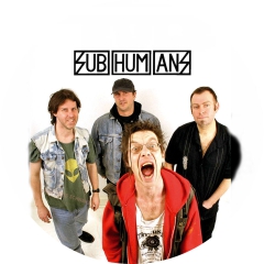 Subhumans Motiv 8 Anstecker mit Sicherheitsnadel Ø 25 mm