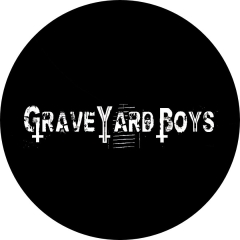 Graveyard Boys Motiv 1 Anstecker mit Sicherheitsnadel Ø 25mm