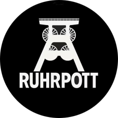 Ruhrpott Motiv 1 Anstecker mit Sicherheitsnadel Ø 25mm