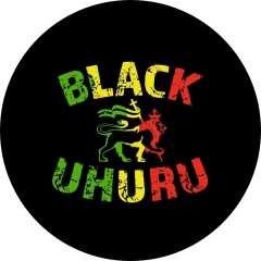 Black Uhuru Motiv 1 Anstecker mit Sicherheitsnadel Ø 25mm