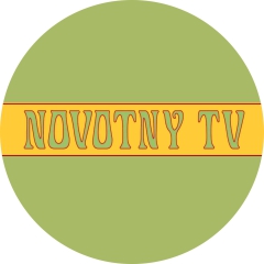 Novotny TV Motiv 1 Anstecker mit Sicherheitsnadel Ø 25mm