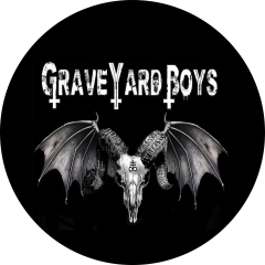 Graveyard Boys Motiv 2 Anstecker mit Sicherheitsnadel Ø 25mm