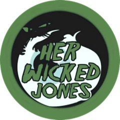 Her Wicked Jones Motiv 1 Anstecker mit Sicherheitsnadel Ø 25mm