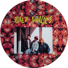 Billy And The Willies Motiv 4 Anstecker mit Sicherheitsnadel Ø 25mm