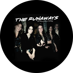 Runaways, The Runaways Motiv 1 Anstecker mit Sicherheitsnadel Ø 25mm