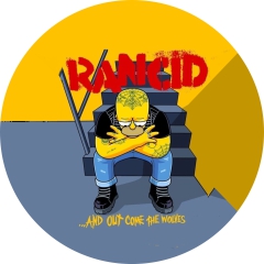 Rancid Motiv A The Simpsons mit Sicherheitsnadel Ø 25 mm