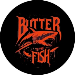 Butter To The Fish Motiv 1 Anstecker mit Sicherheitsnadel Ø 25mm